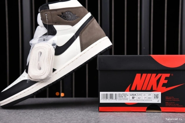 MOCHA HIGH 1 555088-105 DARK AIR JORDAN RETRO 0531